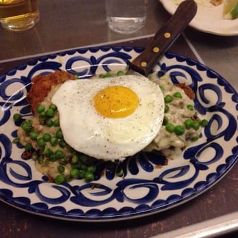 Dove's Luncheonette - Chicken fried chicken with fried egg on top - Southern Near Me - Chicago, Illinois Dove's Luncheonette - Chicken fried chicken with fried egg on top - Southern Near Me - Chicago, Illinois