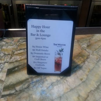 The Westin Bar - Happy hour! - Lounges Near Me - San Diego, California