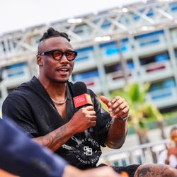 ASL Productions - ASL Productions creating content at Sport Beach from Cannes Lions Festival with Brandon Marshall