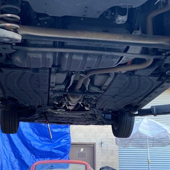 JST Auto Care - Before the Catalyst Converter Shield Installation. - Auto Repair Near Me - Cupertino, California JST Auto Care - Before the Catalyst Converter Shield Installation. - Auto Repair Near Me - Cupertino, California