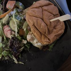 Gracie's Next Door - Halibut burger