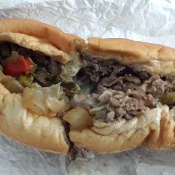 Philly's Best - Philly steak w/wiz, onions, and sweet peppers. Damn tasty! - Cheesesteaks Near Me - San Clemente, California Philly's Best - Philly steak w/wiz, onions, and sweet peppers. Damn tasty! - Cheesesteaks Near Me - San Clemente, California