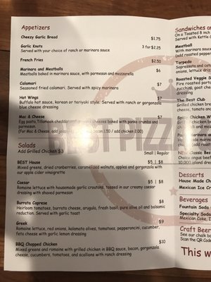 Menu photo 7 Best Pizza & Brew Oceanside Oceanside, CA