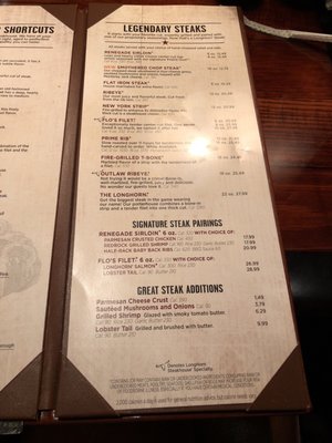 Menu photo 4 LongHorn Steakhouse Jacksonville, FL Menu photo 4 LongHorn Steakhouse Jacksonville, FL