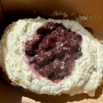 Lodge Bread - Ricotta and jam toast-to go. - Bakeries Near Me - Los Angeles, California Lodge Bread - Ricotta and jam toast-to go. - Bakeries Near Me - Los Angeles, California