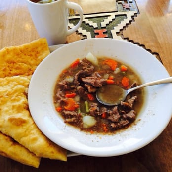 The View Restaurant - Hearty mutton soup and Navajo fried bread - American Near Me - Monument Valley, Utah The View Restaurant - Hearty mutton soup and Navajo fried bread - American Near Me - Monument Valley, Utah
