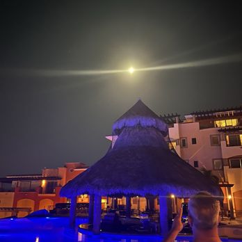 Playa Grande Resort - Moon shot from The Ridge - Resorts Near Me - Cabo San Lucas, BCS