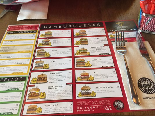 Menu photo 3 Goiko Grill València, V