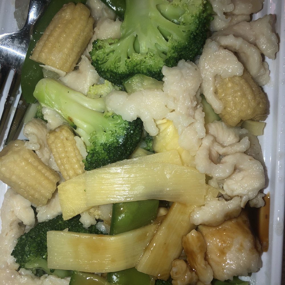 China Wok Restaurant - "Chicken, steamed with no sauce" turned out to be chicken coated in cornstarch and steamed-- or chicken in glue. - Chinese Near Me - North Tonawanda, New York China Wok Restaurant - "Chicken, steamed with no sauce" turned out to be chicken coated in cornstarch and steamed-- or chicken in glue. - Chinese Near Me - North Tonawanda, New York