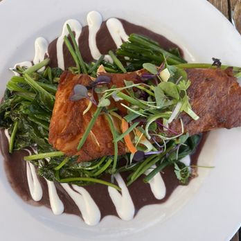 Fuego - Pan-Seared Fillet of Salmon - Mexican Near Me - Long Beach, California