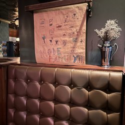 The Mode Lounge - Love this hand drawn list of all the employees or "family"