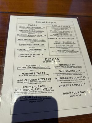 Menu photo 7 Aperitivo Milwaukee, WI