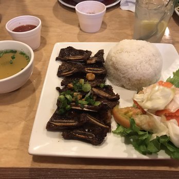 Hao Hao - Korean beef broken rice plate - Vietnamese Near Me - Houston, Texas