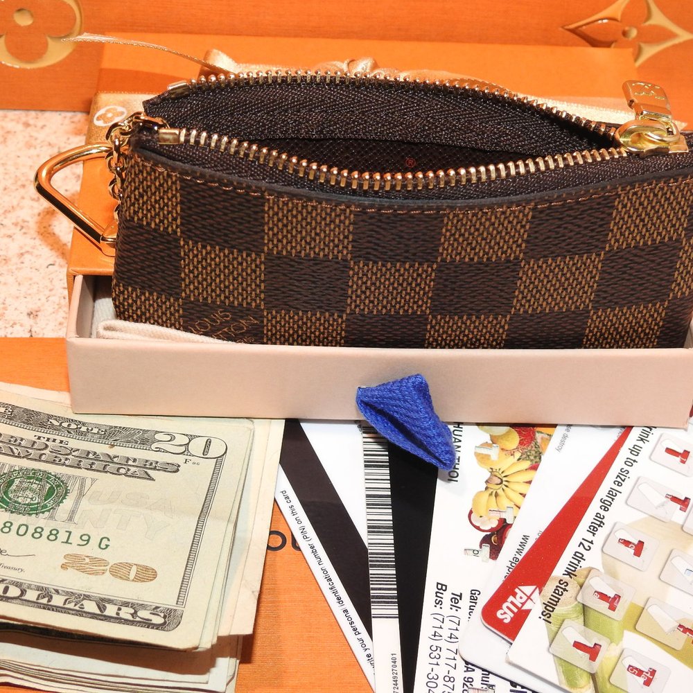 Louis Vuitton - All this fits in the key pouch - Leather Goods Near Me - Costa Mesa, California Louis Vuitton - All this fits in the key pouch - Leather Goods Near Me - Costa Mesa, California