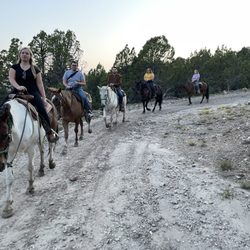 Lava Horseback Adventures - Another photo Andon took of all of us