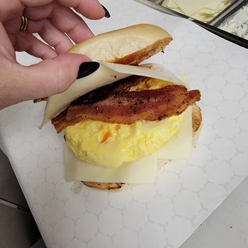 Java's Brewin' - a breakfast sandwich with eggs and bacon - Coffee & Tea Near Me - North Billerica, Massachusetts Java's Brewin' - a breakfast sandwich with eggs and bacon - Coffee & Tea Near Me - North Billerica, Massachusetts