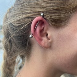 Black Raven Studio - Industrial piercing