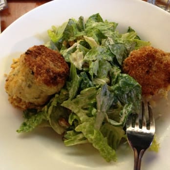 Modesto - Look at that crab cake! - Italian Near Me - Asheville, North Carolina