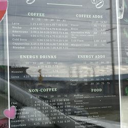Jolt Java - Menu