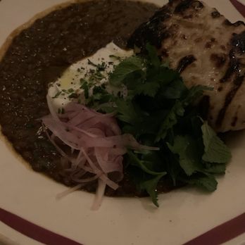 Le Comptoir du Vin - French lentils! The star fish. - Wine Bars Near Me - Baltimore, Maryland