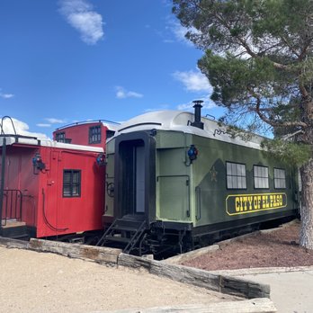 Track One - Eating inside a train. - American Near Me - El Paso, Texas Track One - Eating inside a train. - American Near Me - El Paso, Texas