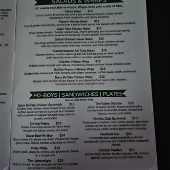 Vinnie's Caddyshack Bar & Grill - menu - American Near Me - Metairie, Louisiana Vinnie's Caddyshack Bar & Grill - menu - American Near Me - Metairie, Louisiana