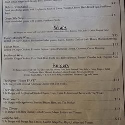 Ripple Tavern - Everything available not on special.