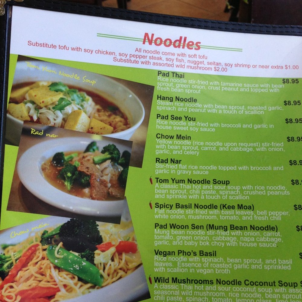 My Vegan - Great selection of rice noodles for a gluten free life! - Thai Near Me - Pasadena, California My Vegan - Great selection of rice noodles for a gluten free life! - Thai Near Me - Pasadena, California