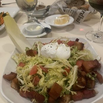 Chez Pierre - Frisse Salad - French Near Me - Palm Desert, California