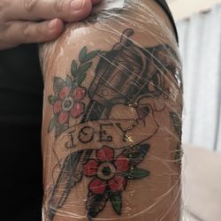 Arm Tattoo by Matt Torres