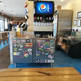 They serve Pepsi products They serve Pepsi products