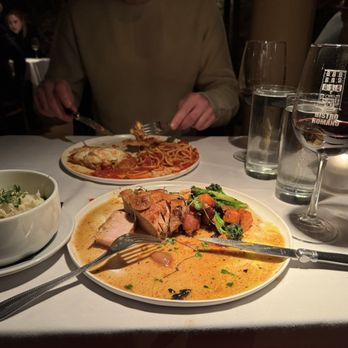Bistro Romano - Chicken Parmigiana, Pan Roasted Pork Chop, Whipped Potato - Italian Near Me - Philadelphia, Pennsylvania Bistro Romano - Chicken Parmigiana, Pan Roasted Pork Chop, Whipped Potato - Italian Near Me - Philadelphia, Pennsylvania
