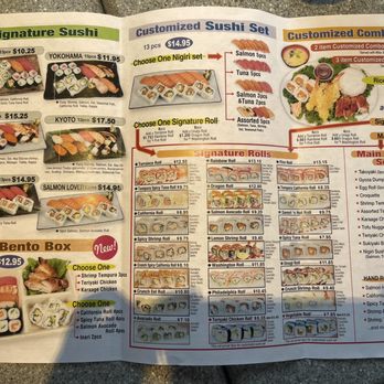 Sushi Boy - Recent menu July 2024 - Sushi Bars Near Me - Torrance, California