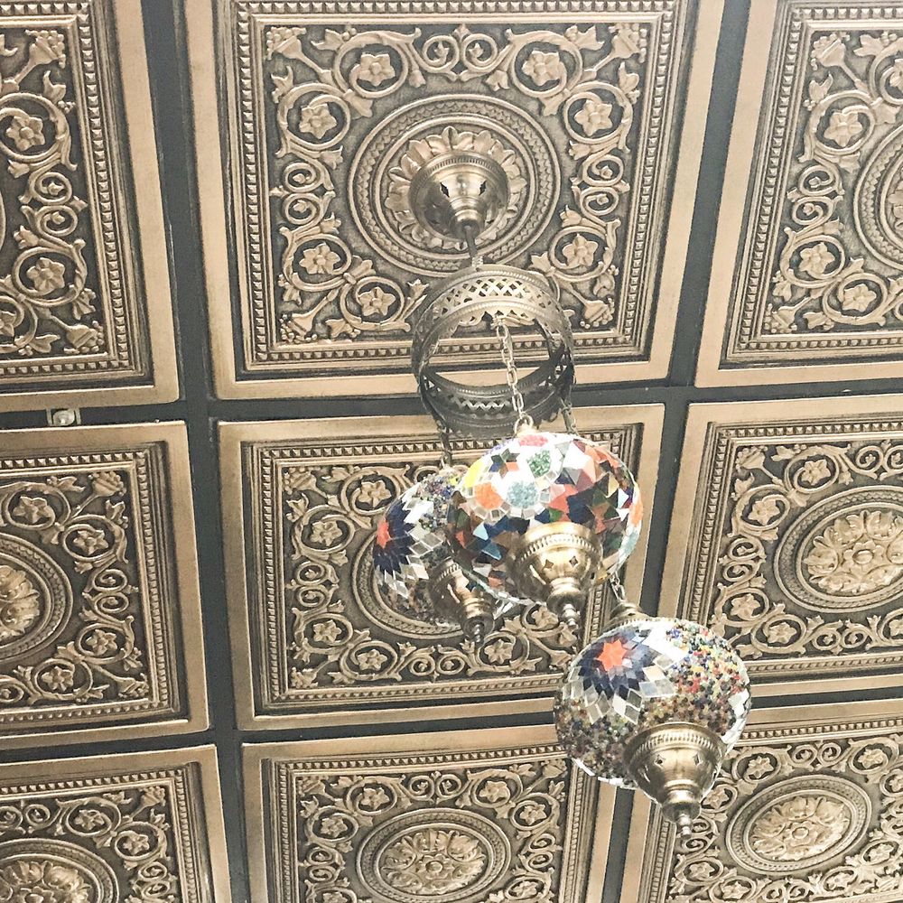Ruzana - Ceiling tiles and decoration k - Kebab Near Me - Brooklyn, New York