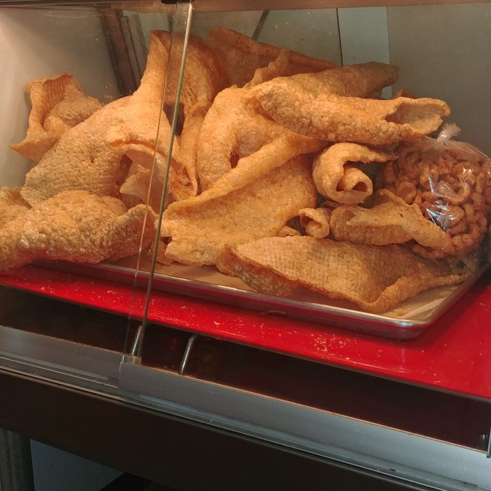 Crispy pork skin Crispy pork skin