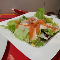 Bio pizza - Ensalada noruega
