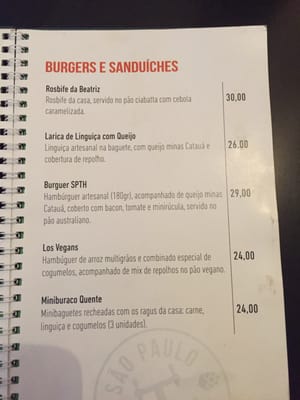 Menu photo 3 São Paulo Tap House São Paulo, SP Menu photo 3 São Paulo Tap House São Paulo, SP