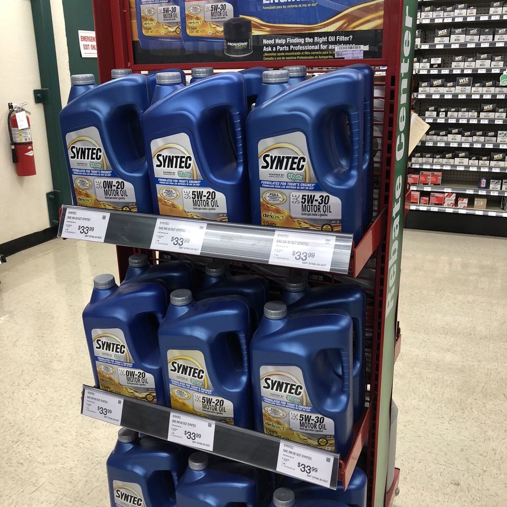 O'Reilly Auto Parts - Oil - Auto Parts & Supplies Near Me - Dallas, Texas