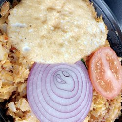 Chilli chicken koththu roti
