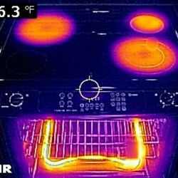 Fidelity Property Inspections - Left front burner not functioning