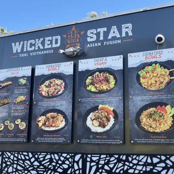 Wicked Star - Menu - Thai Near Me - San Francisco, California Wicked Star - Menu - Thai Near Me - San Francisco, California
