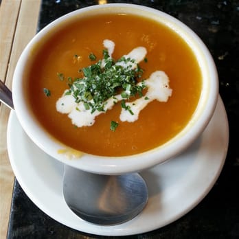 Bistro 63 - Butternut squash soup - New American Near Me - Amherst, Massachusetts Bistro 63 - Butternut squash soup - New American Near Me - Amherst, Massachusetts