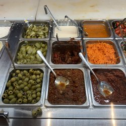 Shawarma Mia - Tomato Eggplant, Matbucha (Spicy), Shepherd Salad