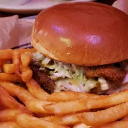 Spechts Texas - Spicy Specht's with fries