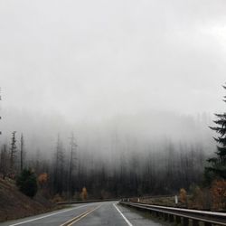 Bagby Hot Springs - Road