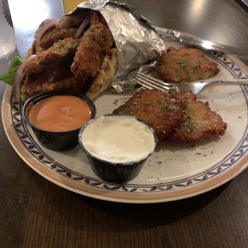 Rathskeller - Chicken schnitzel and Small Potato Cakes - German Near Me - Elkridge, Maryland