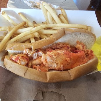 Angie’s Lobster - Another view of the Lobster Roll Combo - Seafood Near Me - Las Vegas, Nevada Angie’s Lobster - Another view of the Lobster Roll Combo - Seafood Near Me - Las Vegas, Nevada