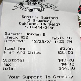 Scott's Seafood - Not worth the money - Seafood Near Me - Oakland, California Scott's Seafood - Not worth the money - Seafood Near Me - Oakland, California