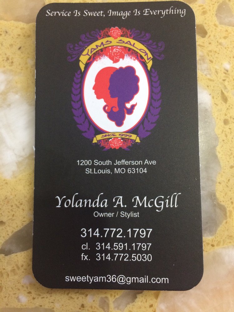 Yams Barber & Beauty Logo