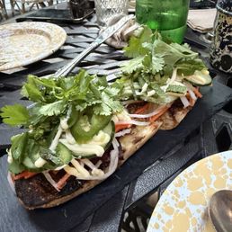Open face Bahn Mi Open face Bahn Mi